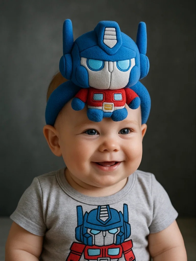 Transformers Serie Baby Stirnband Weiches Baumwoll Design