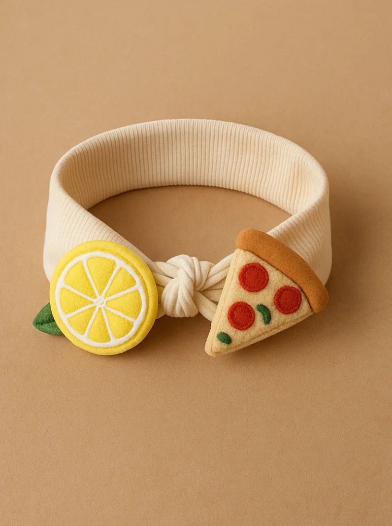 Lemon Pie Baby Headband | Fruity Fun for Baby Girls