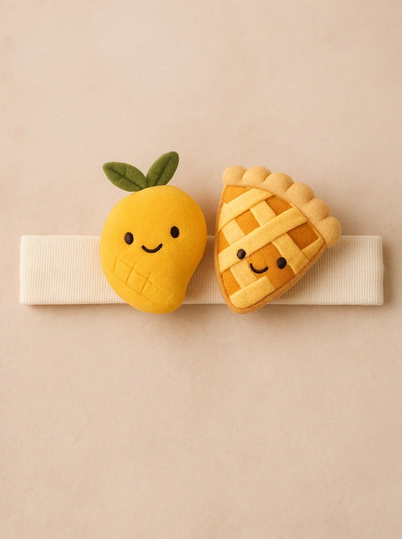 Mango Magic! | Sweet Tropical Baby Crown for Golden Moments
