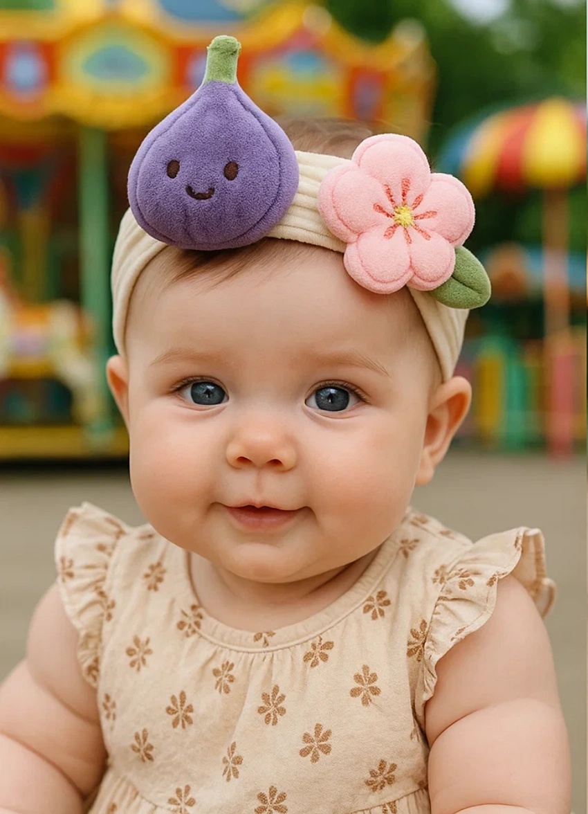 Fig & Flower Baby Headband – The Perfect Accessory for Your Little Superstar!
