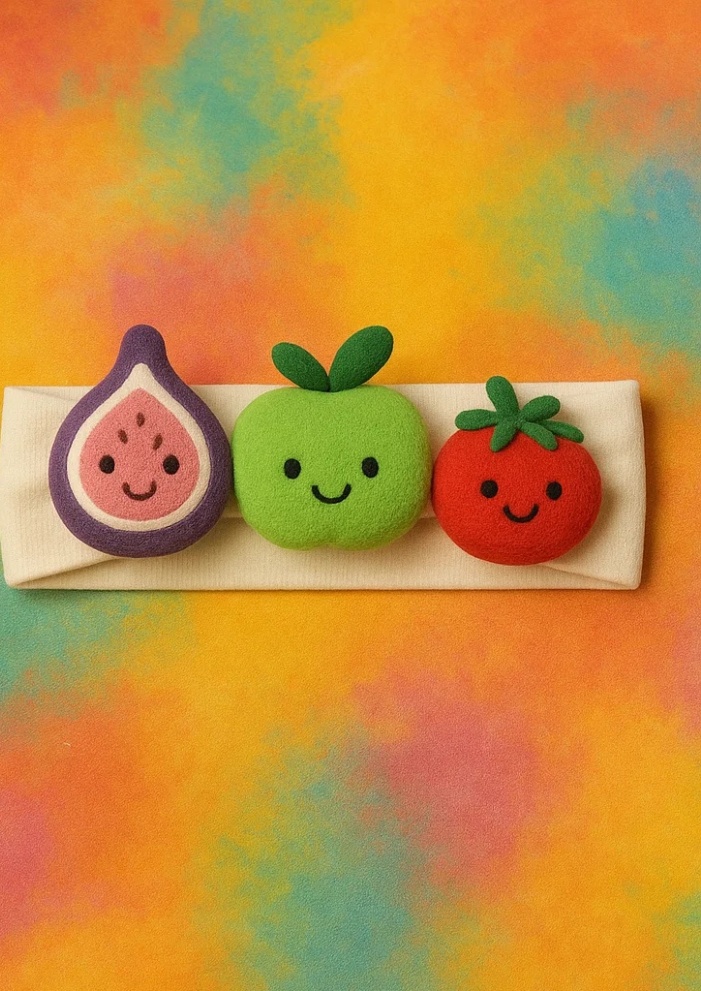 Fruit Fiesta Baby Headband – Bright, Fun, and Stylish Accessory for Your Baby!