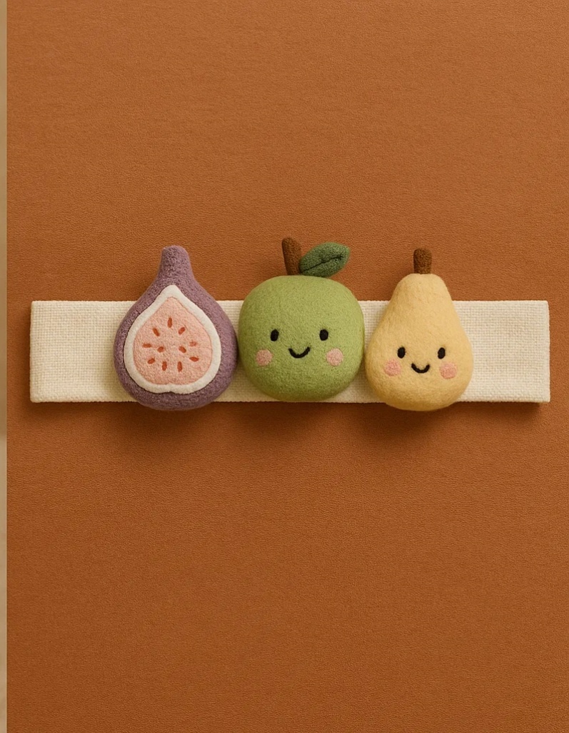 Adorable Baby Headband with Fruit Design – A Perfect Addition to Your Baby’s Wardrobe!