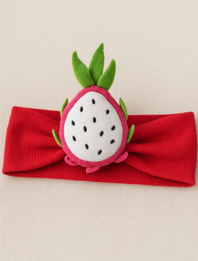 Mulberry-Themed Baby Headband with Bow
