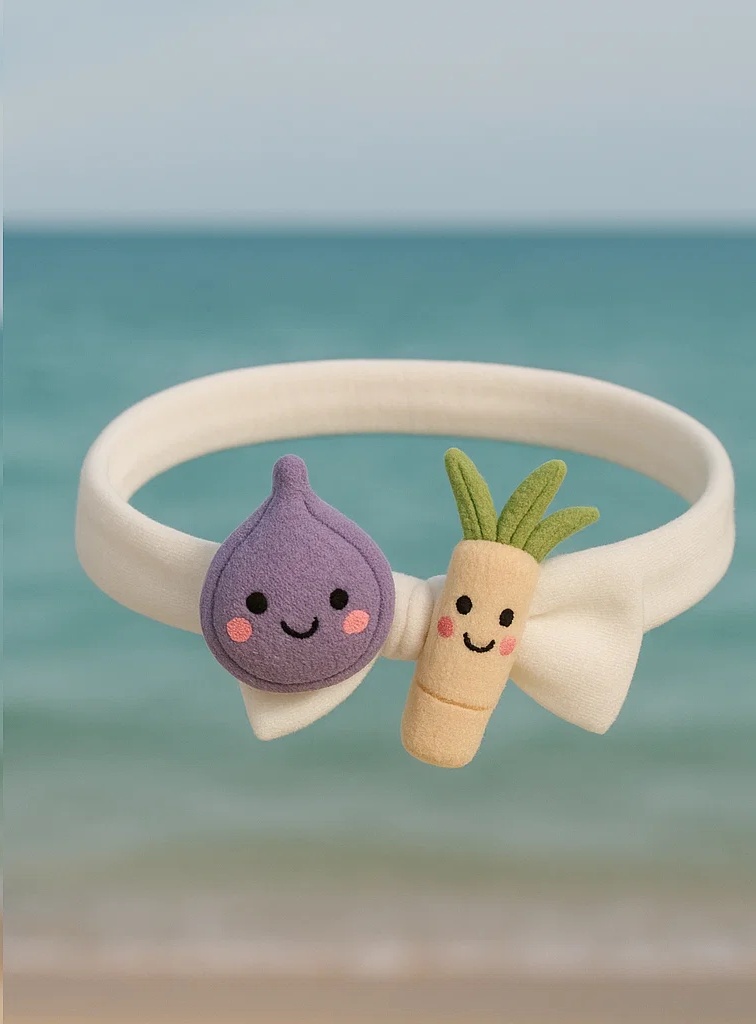 Sweetness on Your Baby’s Head – Fig and Sugarcane Plush Baby Headband!