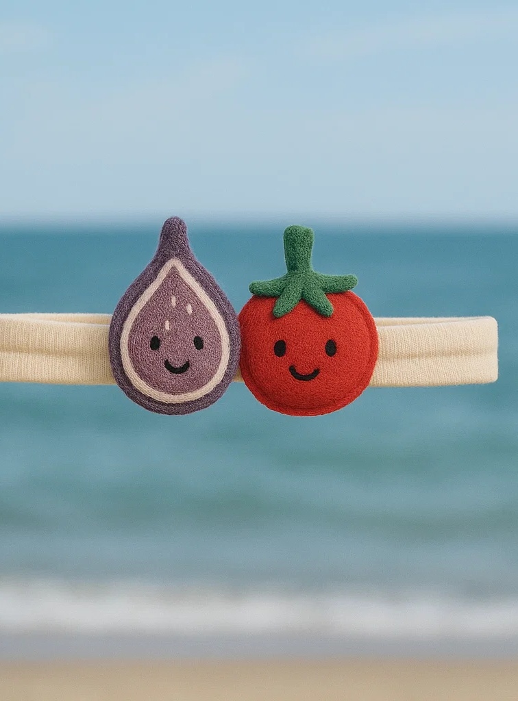 Berry Sweet on Your Baby’s Head – Fig and Strawberry Plush Baby Headband!