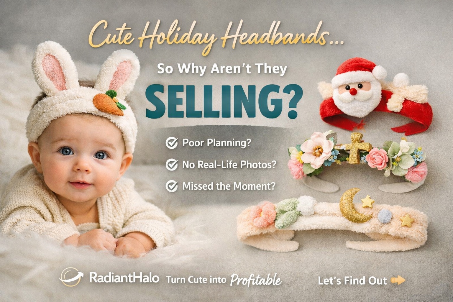 Why are your holiday headbands not selling—despite looking “just right”? Could it be a planning issue rather than a product issue?