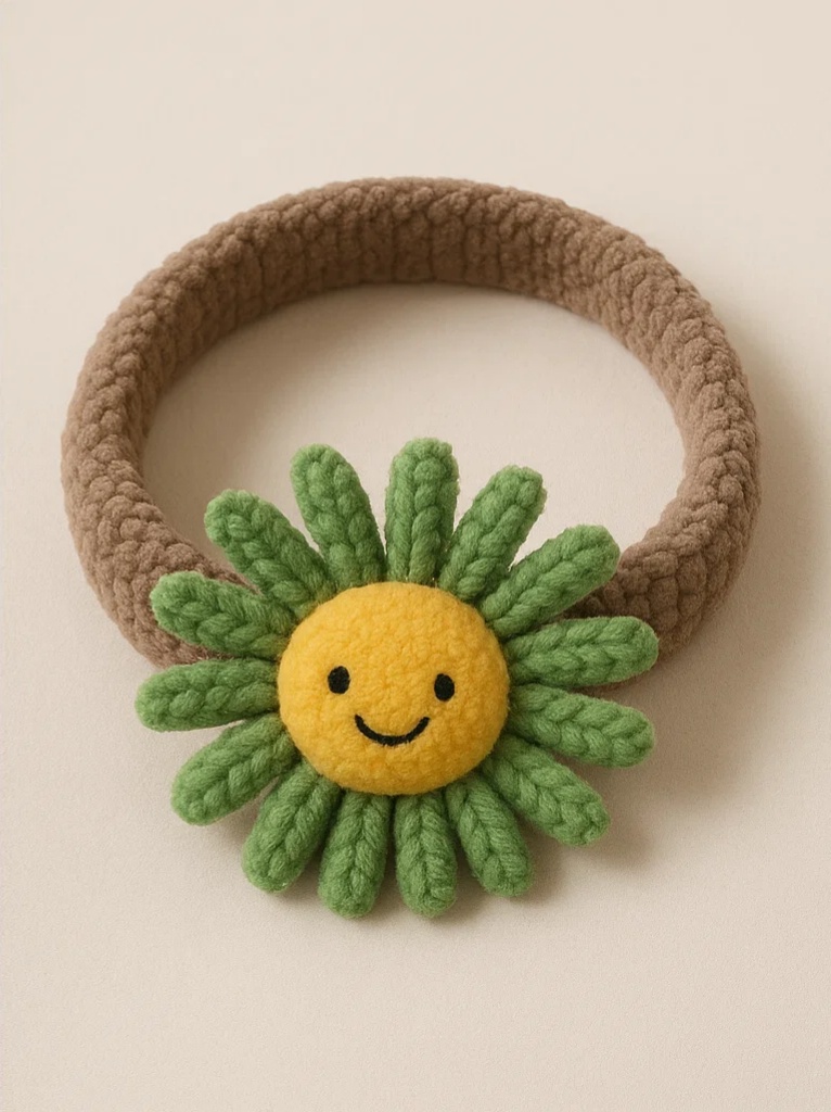 Baby Chef Headband – Sunflower Sprout Smile