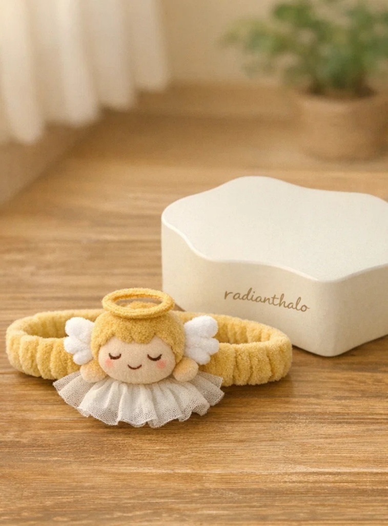 Andělské Dvojčata Dětské Čelenky pro Klidné Dvojčatové Fotografování