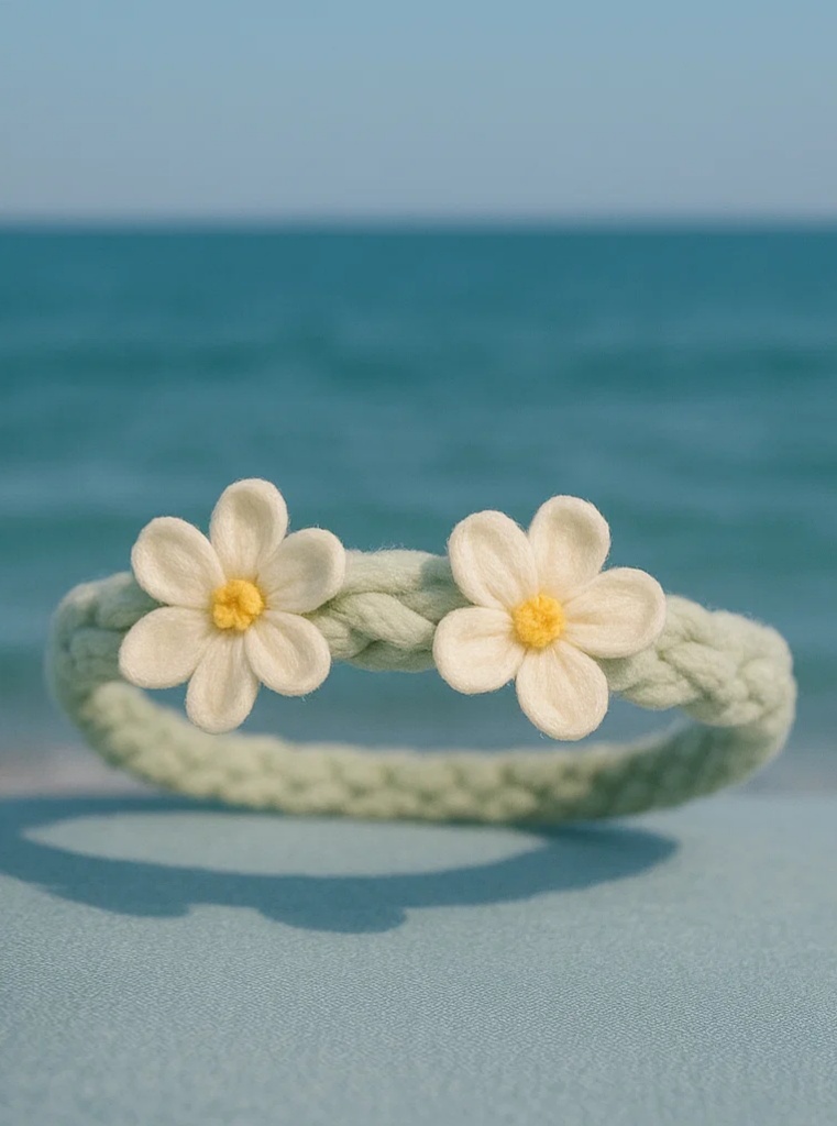 Adorable Baby Headband with Daisy Flower Decoration for Photoshoots