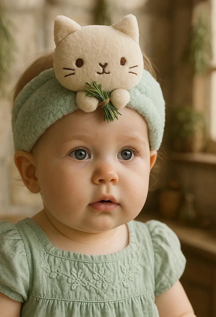Baby Headbands with Playful Watermelon and Animal Designs – Soft and Comfortable for Baby's Skin