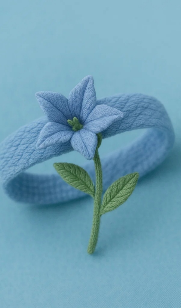 Charming Baby Headband with Soft Purple Flower Decoration