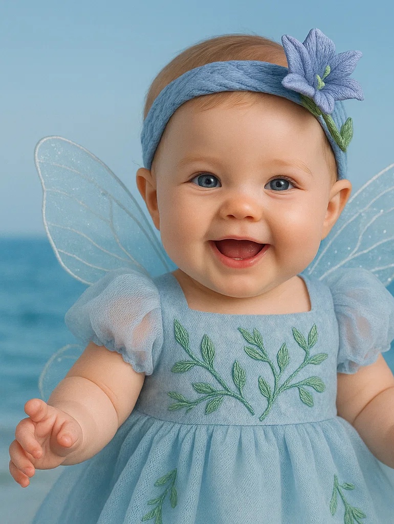 Charming Baby Headband with Soft Purple Flower Decoration