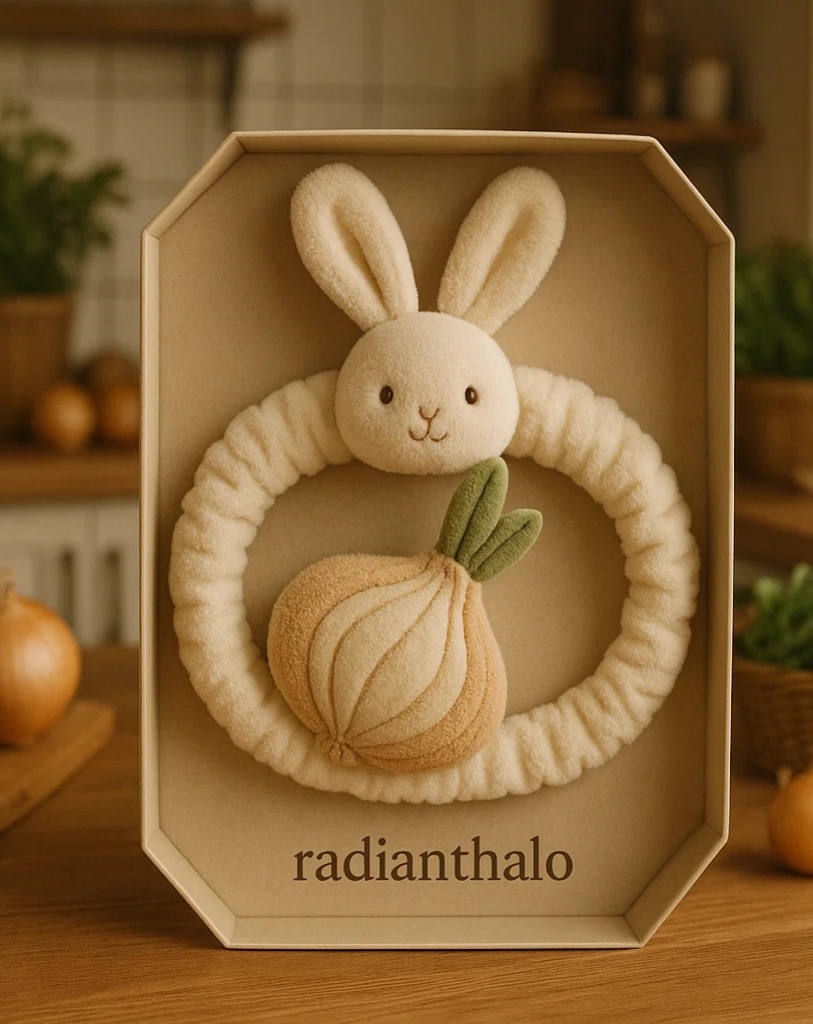 Cute Baby Headband with Bunny Design for Photoshoots