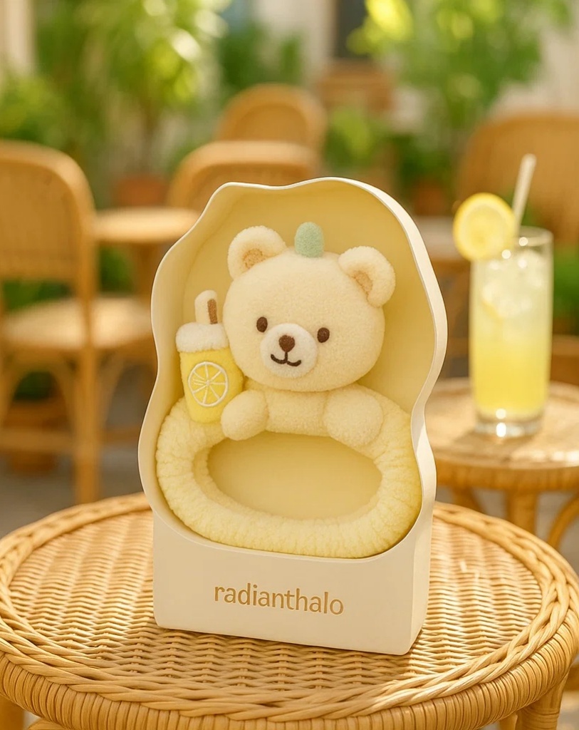 Lemonade Bear Baby Headband – Perfect for Summer Themed Gifts