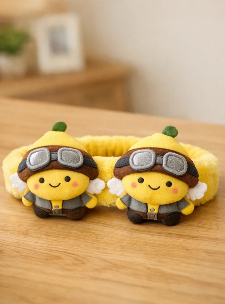 Včelí Pilotní Dvojčata Dětské Čelenky pro Letní Fotografování