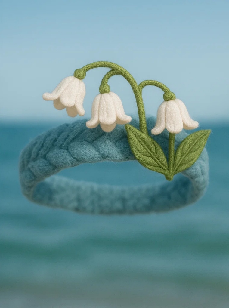 Charming Baby Headband with White Flowers for Special Moments