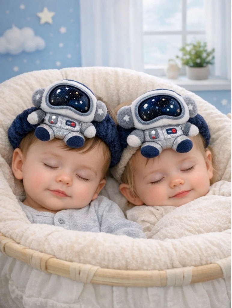 Kosmose Kaksikute Laste Peapaelad, Sobivad Magusate Kaksikute Fotode jaoks