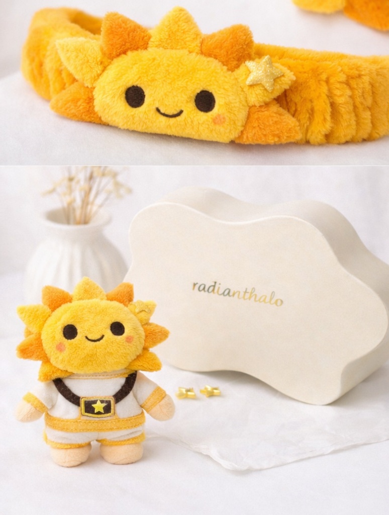 Baby Headband with Sunflower Design