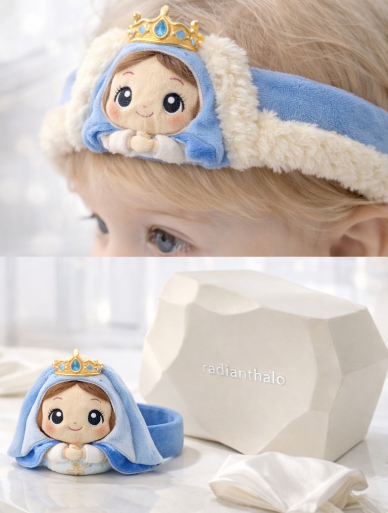 Baby Headband with Princess Crown Design