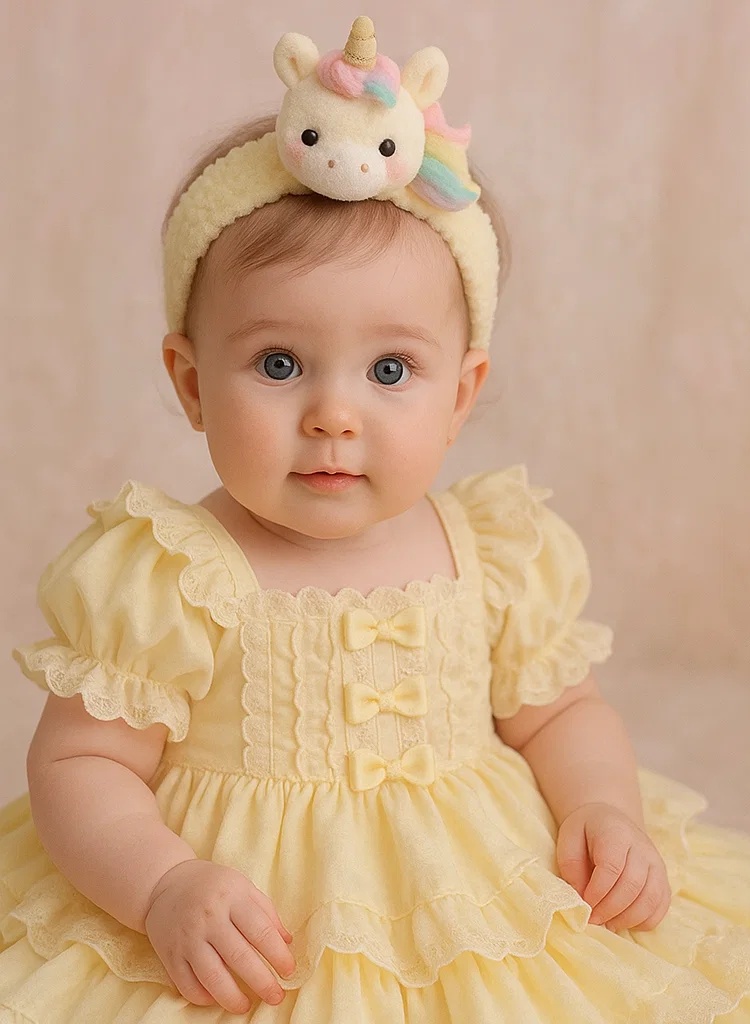 Unicorn Baby Headband – Magical and Colorful
