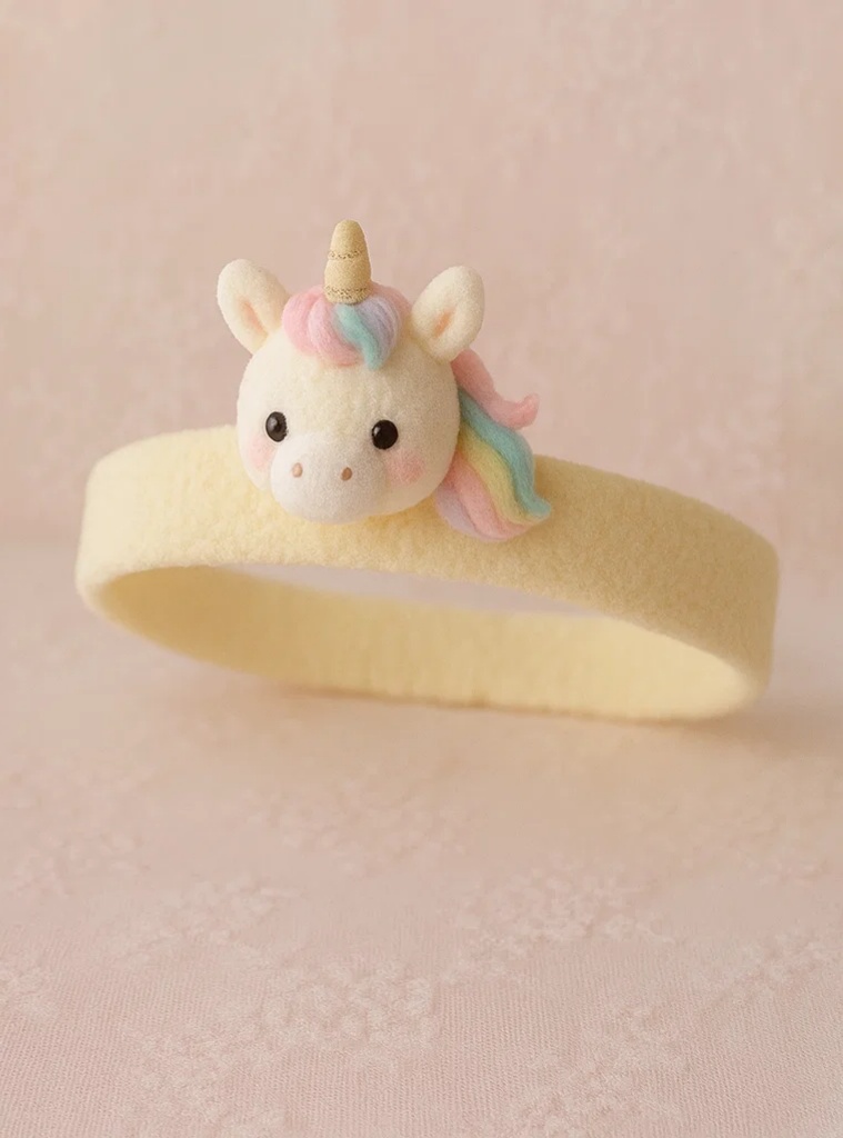 Unicorn Baby Headband – Magical and Colorful
