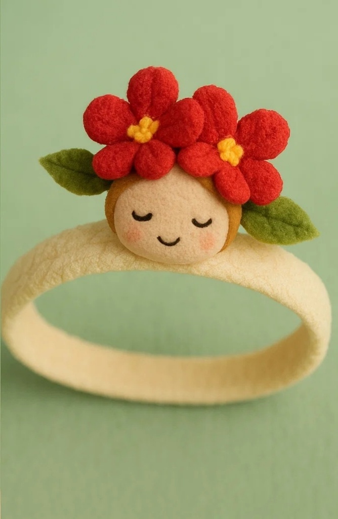 Beebi lilleline tiibadega fotosessiooni komplekt – armas peapael ja kleit