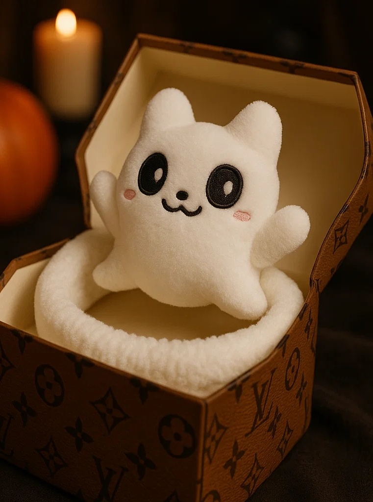 かわいいハロウィン赤ちゃん用ヘアバンドぬいぐるみ付き – 赤ちゃんの写真に最適 B端 – B端の顧客が大好き！