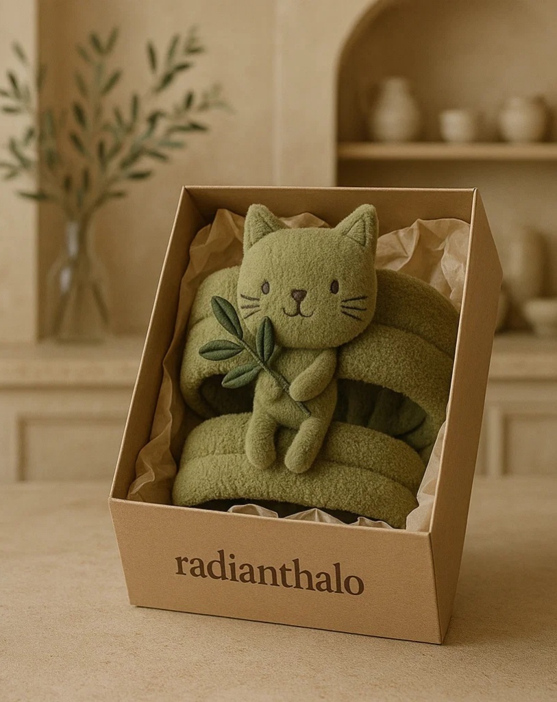 Cute Cat-Themed Baby Headbands with Olive Branch Design - Perfect for Baby Stores and Online Marketplaces