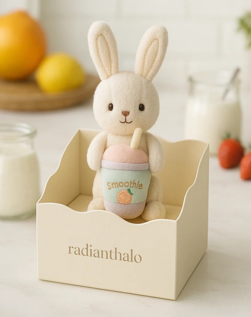 Smoothie Bunny Baby Headband – Perfect for Sweet and Fun Baby Photos