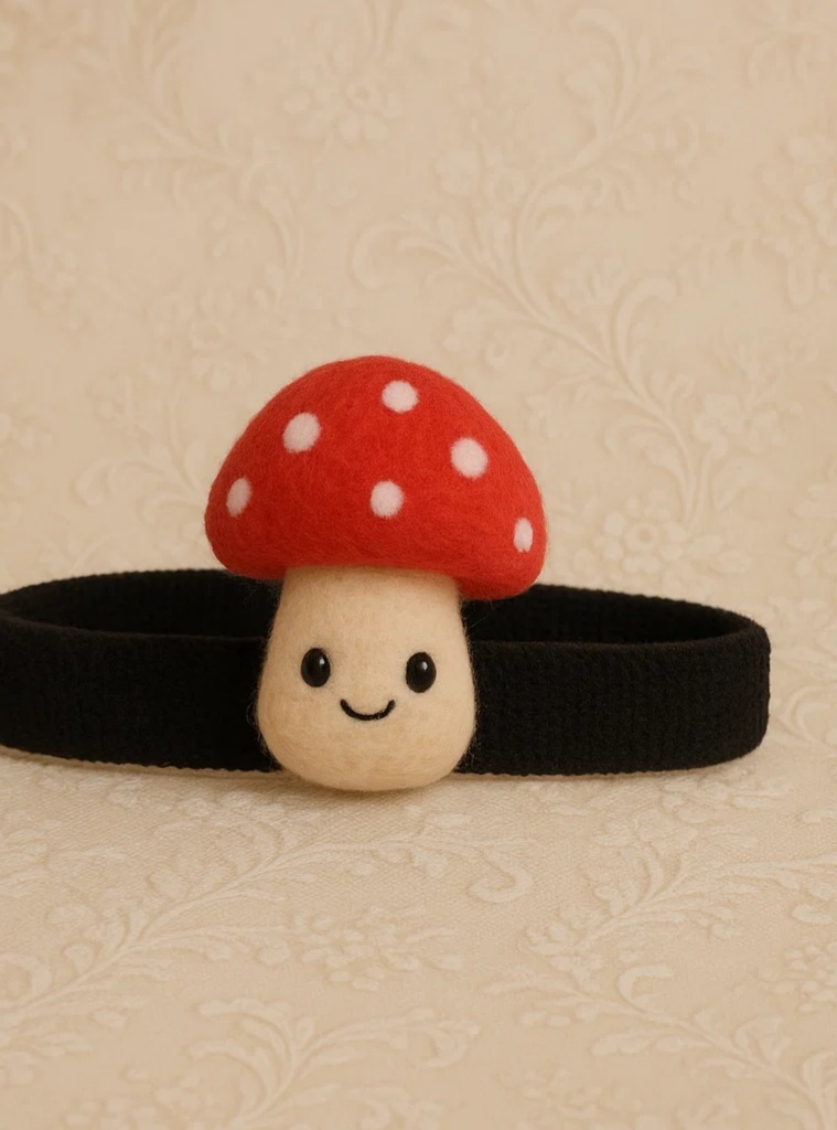 Mushroom Baby Headband – Cute and Whimsical