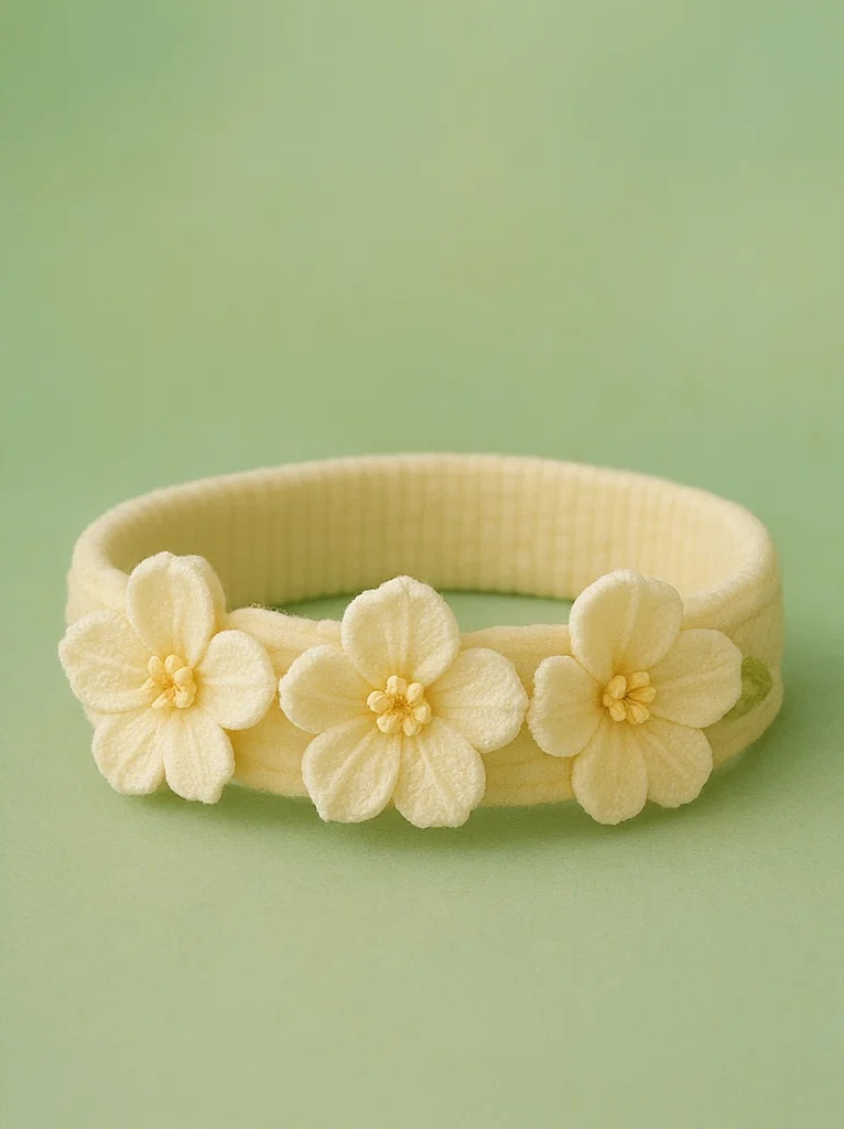 Set foto pentru bebeluși cu aripi de flori – bentiță și rochiță drăguță