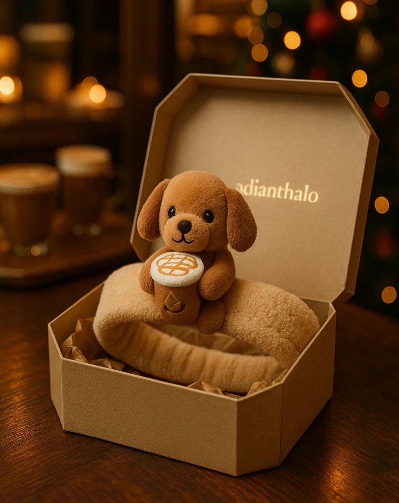 Adorable Puppy Headband with Soft Fabric – Ideal for Baby Photoshoots!