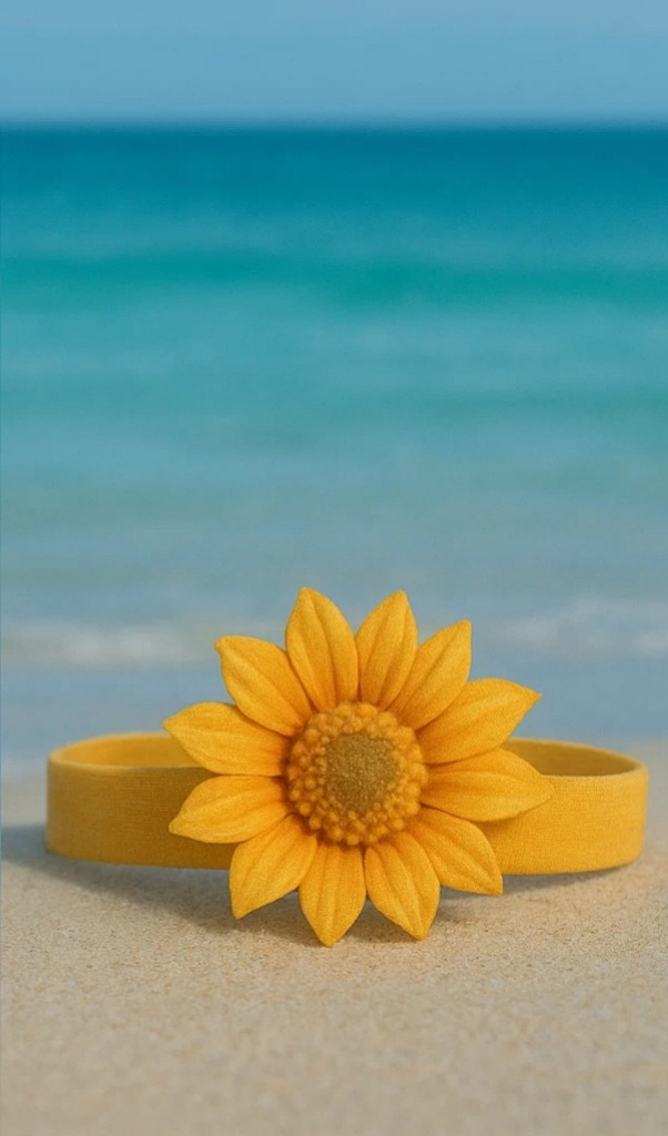Charming Sunflower Baby Headband for Your Little Darling