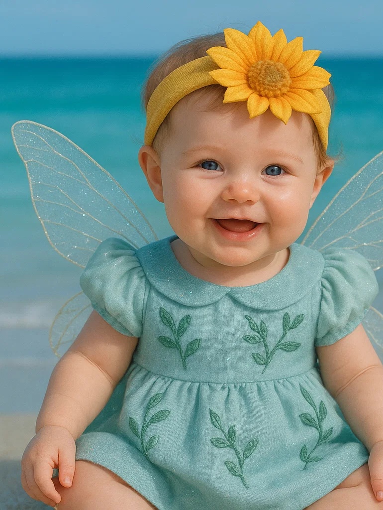 Charming Sunflower Baby Headband for Your Little Darling