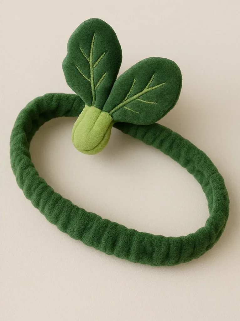 Baby Chef Headband – Spinach Chef Hat