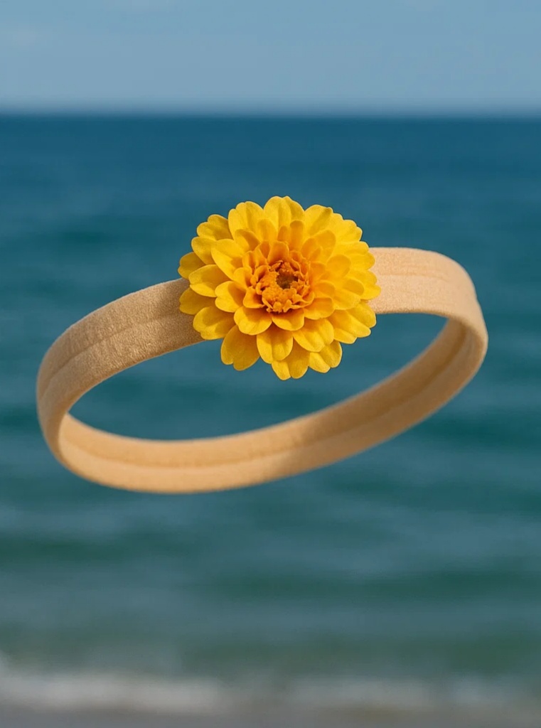 Cute and Cheerful Sunflower Baby Headband for Your Happy Baby