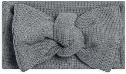 Soft Stretch Baby Knot Headband – Premium Solid Color Hair Wrap for Newborn Photography and Daily Use