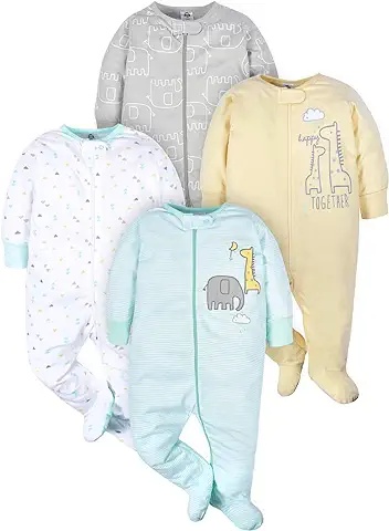 2-Pack Baby Bodysuits with Fun Prints – Comfortable and Easy to Wear