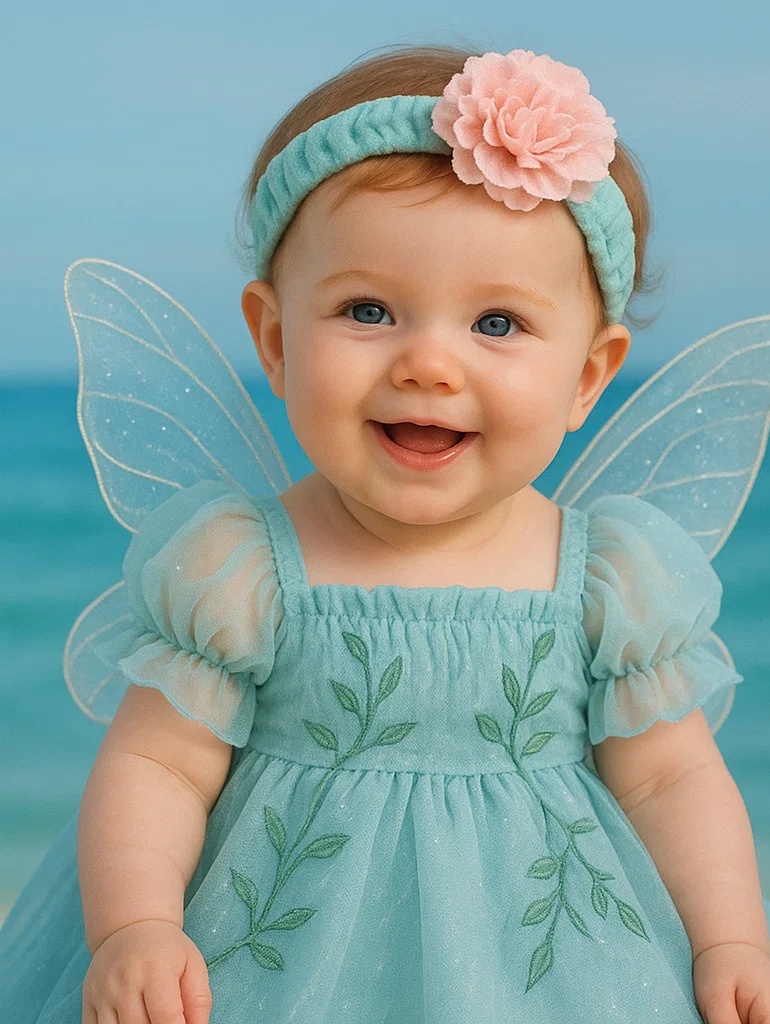 Delicate Pink Flower Baby Headband for Sweet and Dreamy Moments