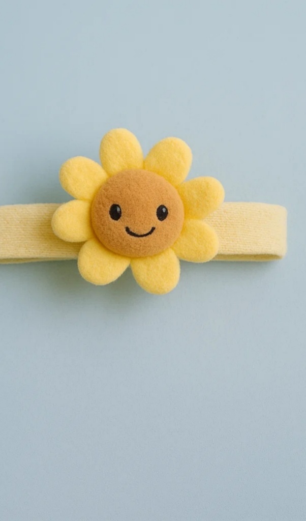 Soft Pink Flower Baby Headband for Magical Baby Photos