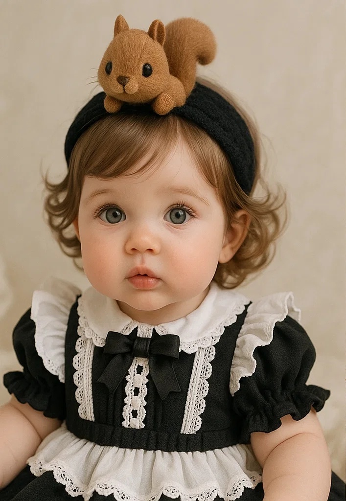 Squirrel Baby Headband – Cute and Playful