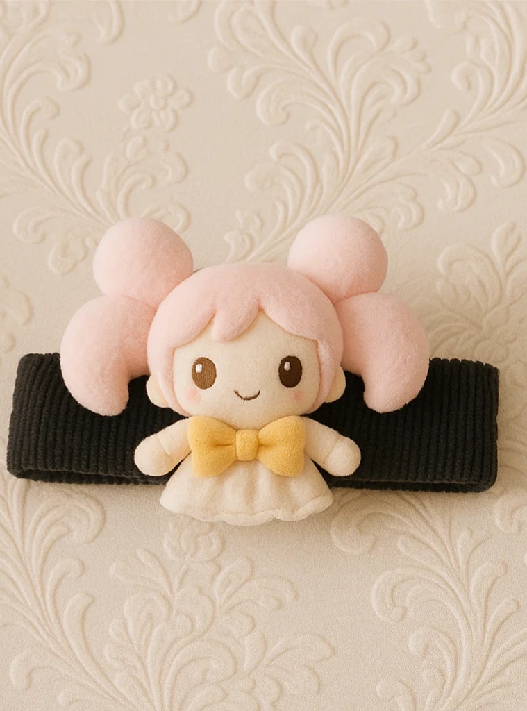 Pink Doll Baby Headband – Cute and Sweet