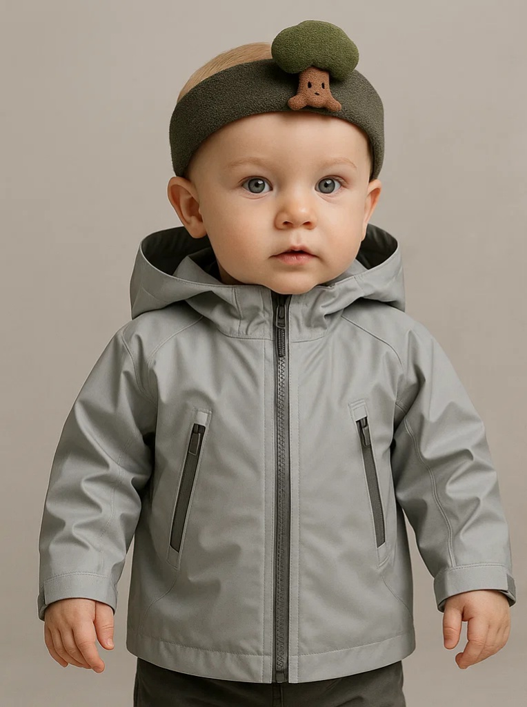 Broccoli Style Baby Headband – Cute and Healthy Look