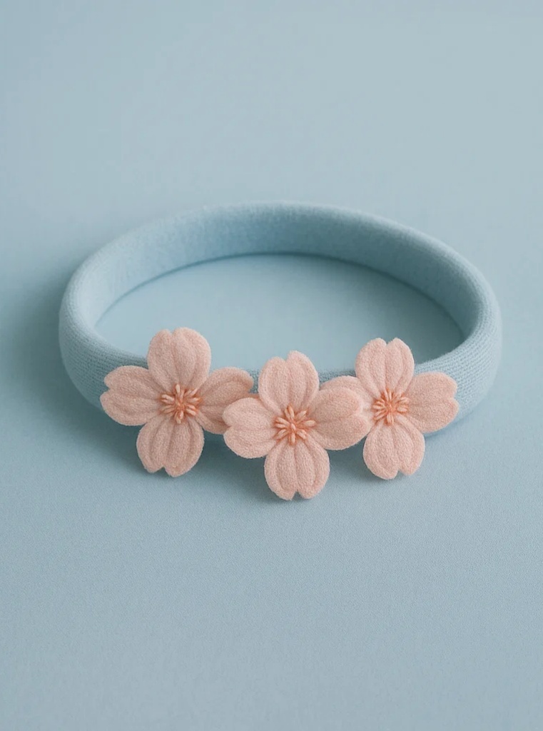 Beautiful Pink Daisy Baby Headband for a Cute Look