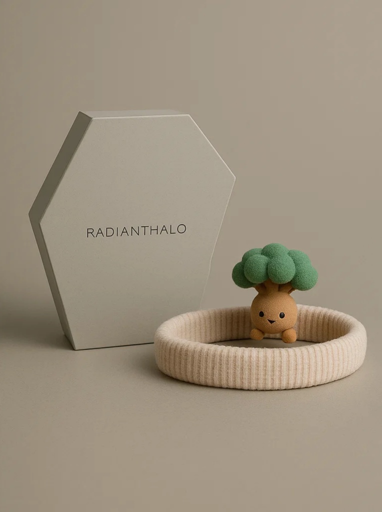 White Daffodil Baby Headband – Simple and Elegant Floral Style