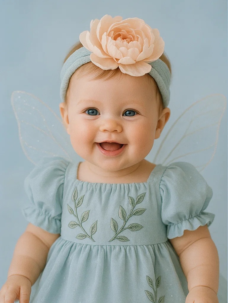 Floral Daisy Baby Headband for Cute Charm