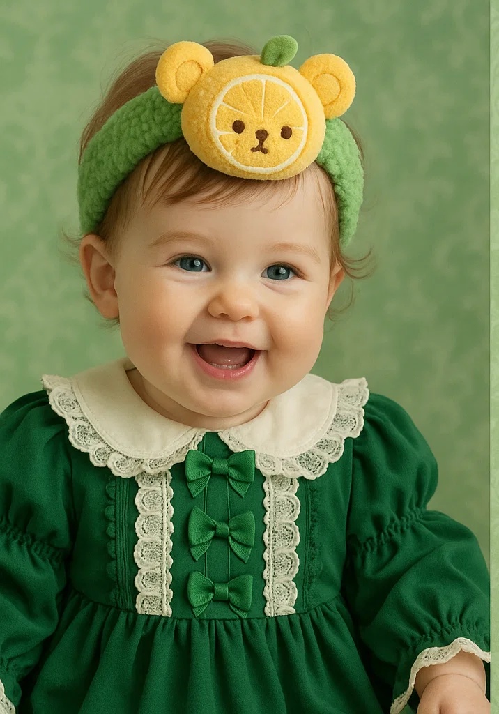 Bear-Themed Baby Headband