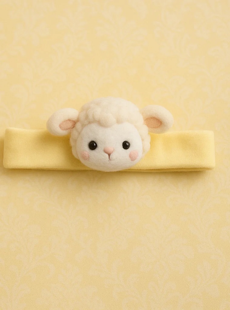 Baby Headband - Lamb