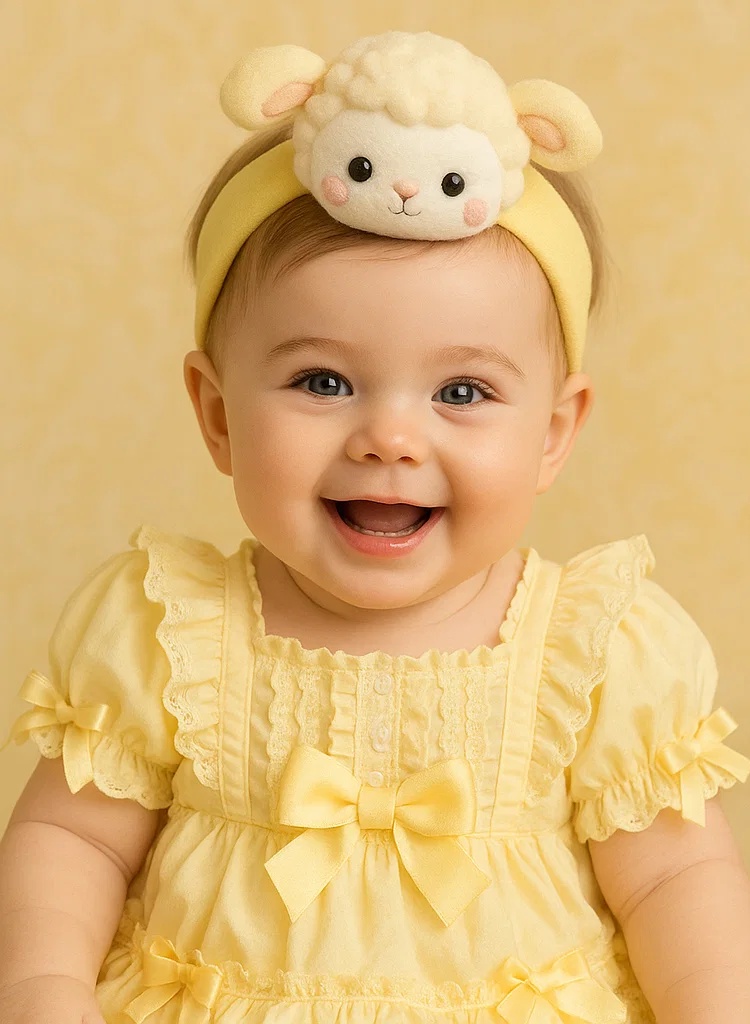 Baby Headband - Lamb