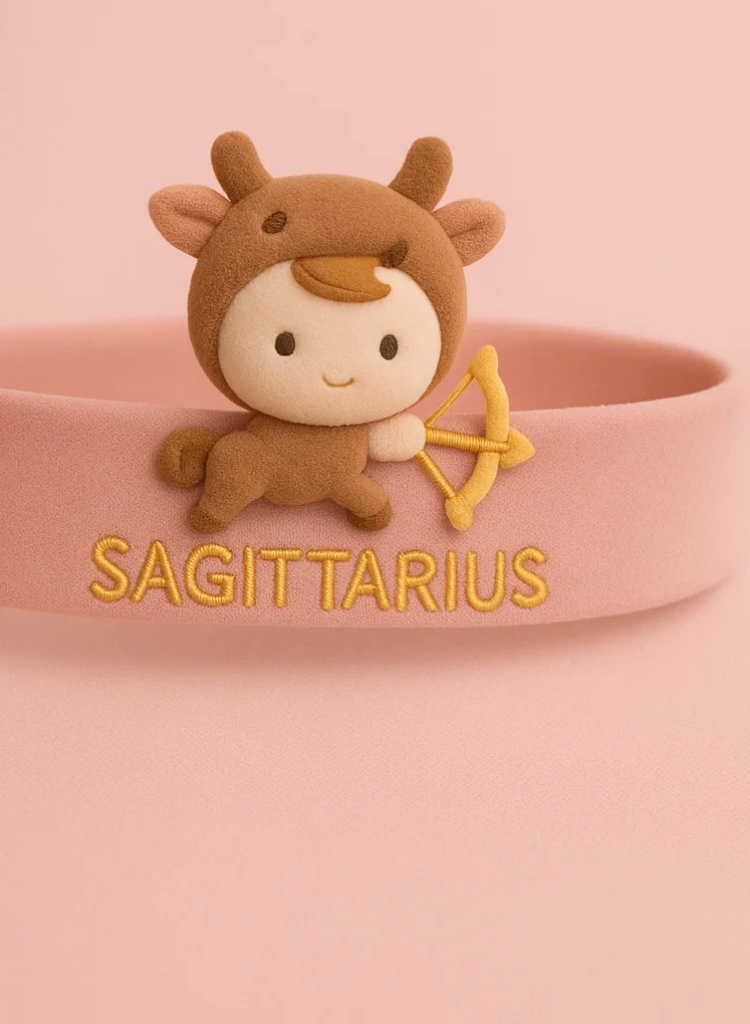 Charming Sagittarius Zodiac Baby Headband